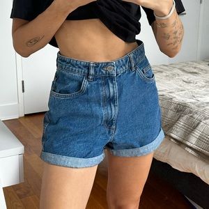 ZARA denim shorts